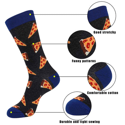 Moyel Funny Socks for Men Fun Novelty Crazy Dress Socks 🍁 All In One Marketplace Canada