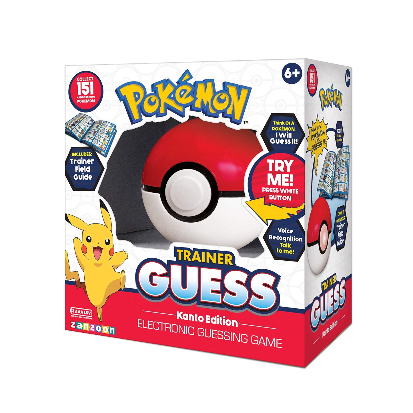 Pokemon Trainer Guess - Kanto Edition (English Version) - A Game by Asmodee Asmodee