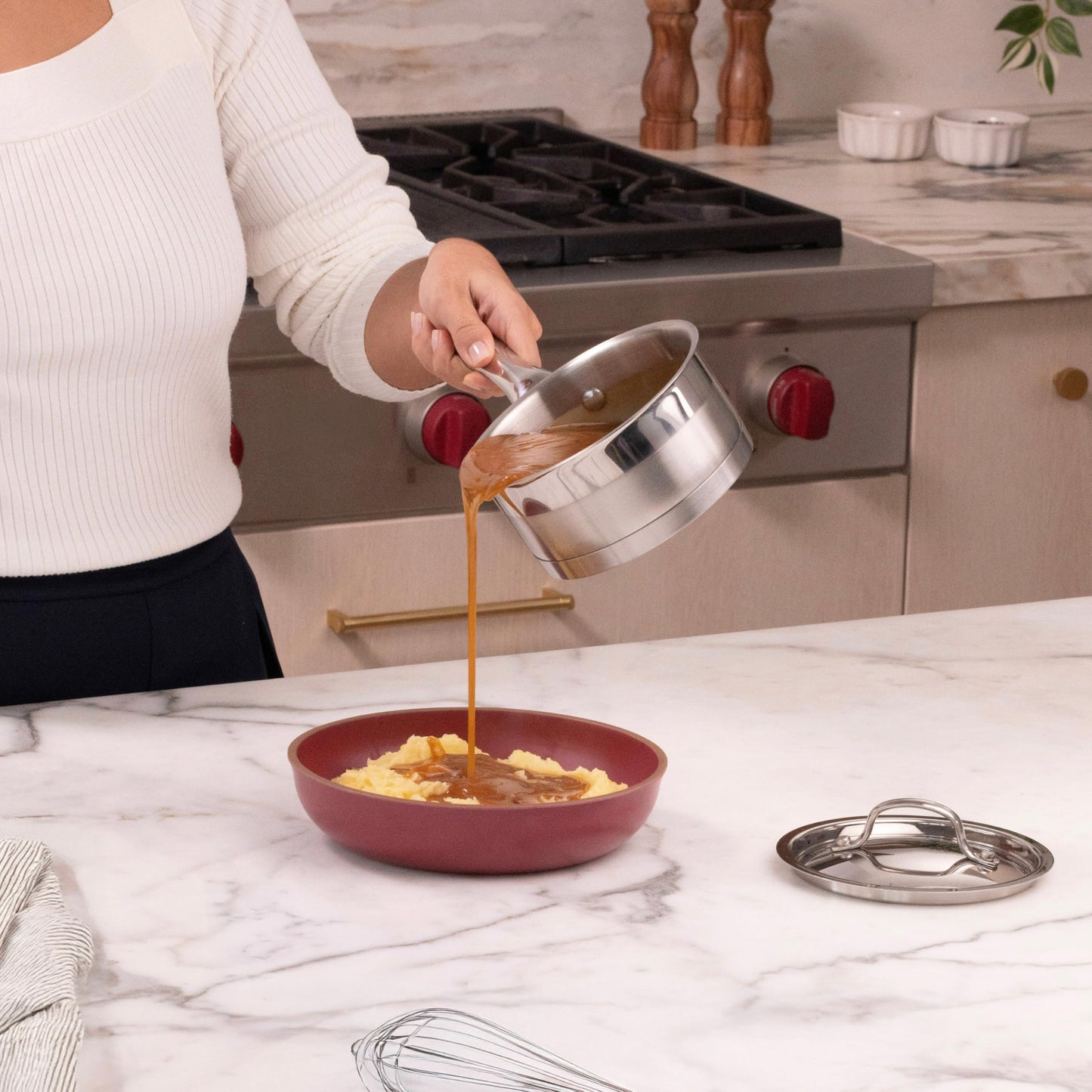 Lagostina Moderna 12-Piece Stainless Steel Cookware Set, Commercial Capsule Base, Induction Safe Pots and Pan Set Includes Saucepan, Casserole, Dutch Oven & Lids, Oven Safe up to 400°F / 204ºC 🍁 All In One Marketplace Canada Lagostina