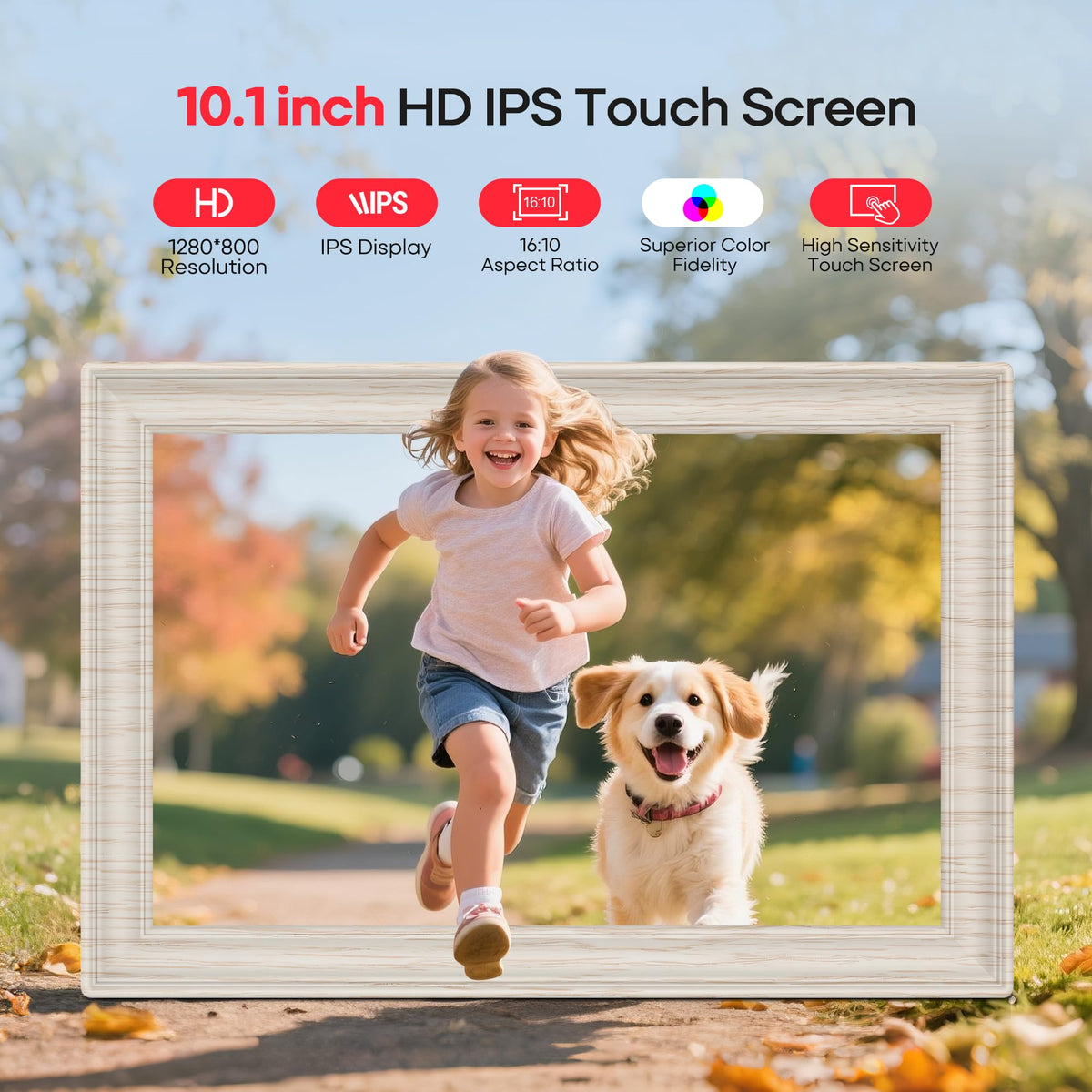 Frameo 10.1" Digital Picture Frame 32GB Storage WiFi Electronic Photo Frame 🍁 All In One Marketplace Canada