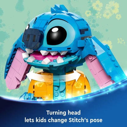 LEGO Disney Stitch Toy Building Kit, Toy for 9 Year Old Kids, Buildable Figure with Ice Cream Cone, Fun Gift for Girls, Boys and Lovers of The Hit Movie Lilo and Stitch, 43249 🍁 All In One Marketplace Canada