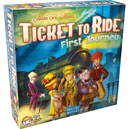 Ticket to Ride - First Journey (English Version) - A Game by Asmodee Asmodee