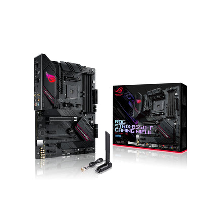 Asus ROG Strix B550-F Gaming WiFi II AMD AM4 (3rd Gen Ryzen) ATX Motherboard (PCIe 4.0,WiFi 6E, 2.5Gb LAN, BIOS Flashback, HDMI 2.1, Addressable Gen 2 RGB Header and Aura Sync) Asus