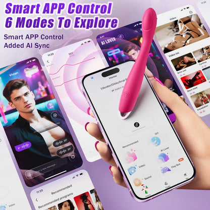 Vibrator Dildo Sex Toys for Women for Clitoral Nipple Anus Stimulation