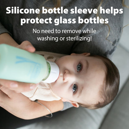 Dr. Brown’s Natural Flow Anti-Colic Options+ Narrow Glass Bottle Starter Set