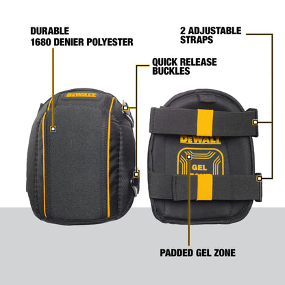 DEWALT Flooring Knee Pads with Comfort Gel, High Density Foam (DWST590014) - Available at All In One Marketplace Canada