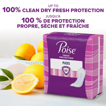 Poise Postpartum Incontinence Pads, Ultimate Absorbency, Regular Length, 112 Count (2 Packs of 56)