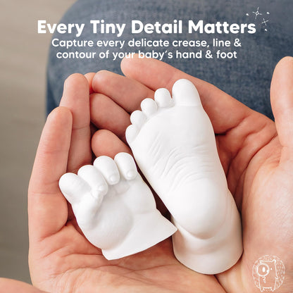 KeaBabies Baby Casting Kit Hands and Feet Mold 3D,Newborn (Oval, Ash Wood) 🍁 All In One Marketplace Canada