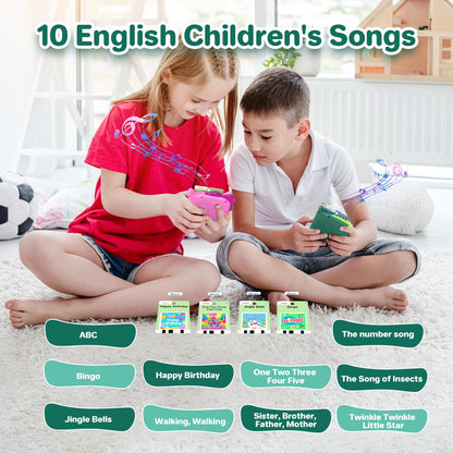 420 Words English Talking Flash Cards for Toddlers, Pocket Speech Buddy Therapy Autism Toys with 10 Songs, Preschool Educational Learning Toy for Girls Kids 1-6, Christmas Birthday Gifts 🍁 All In One Marketplace Canada
