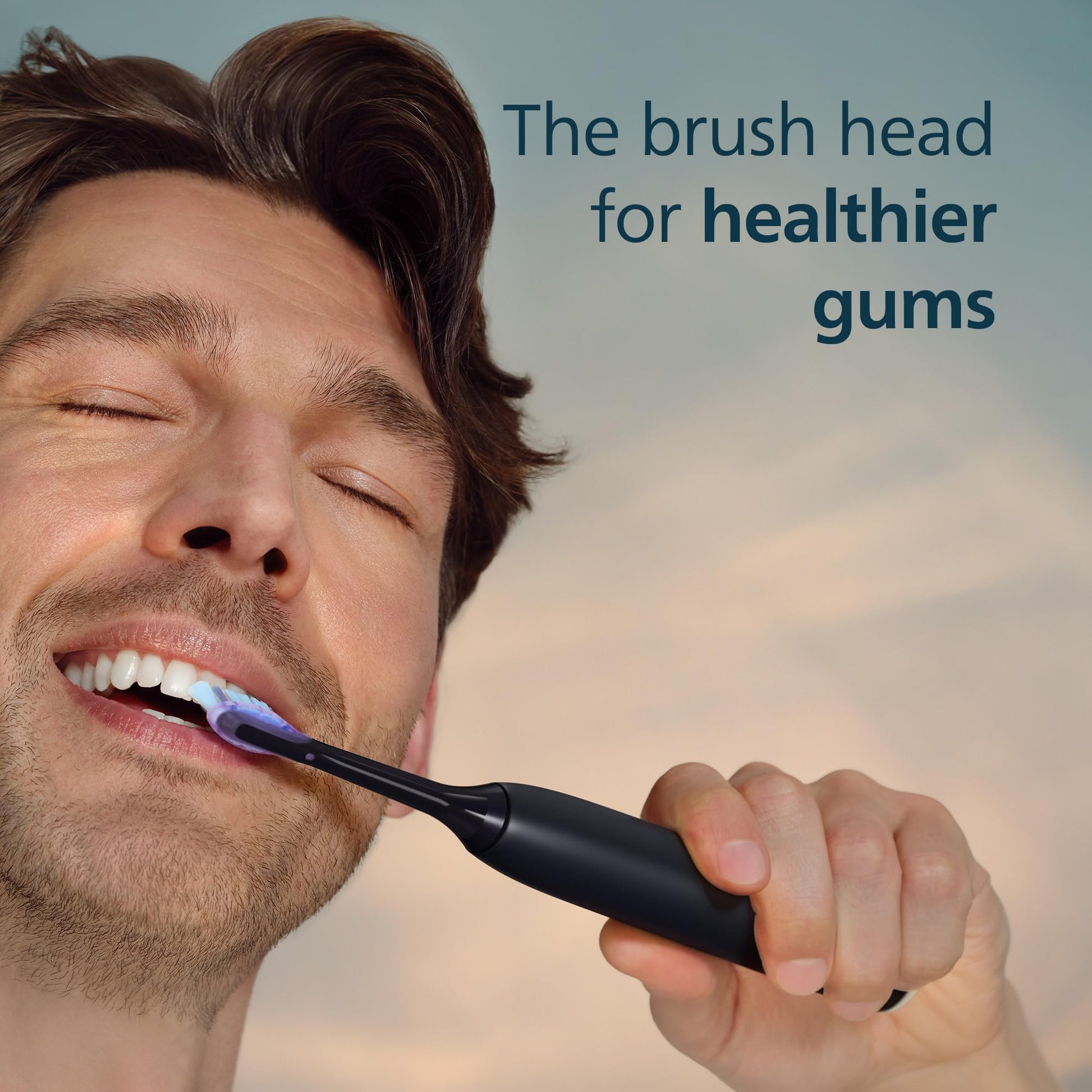 Philips Sonicare G3 Two-in-One Brush Heads, 2-Pack, 6 Month Supply, Black PHILIPS