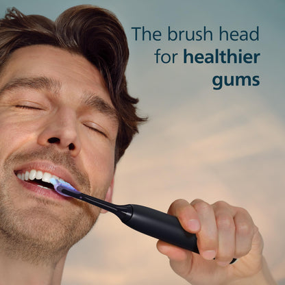 Philips Sonicare G3 Two-in-One Brush Heads, 2-Pack, 6 Month Supply, Black PHILIPS