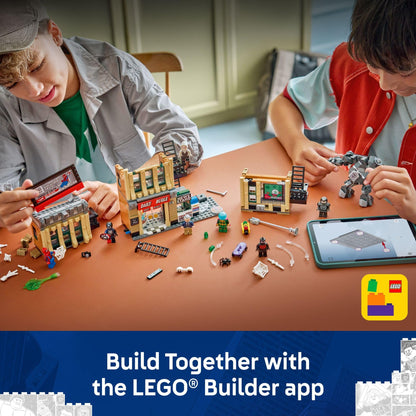 LEGO Marvel Spider-Man vs. Mysterio: The Daily Bugle Building Toy - Pretend Play Set with 7 Minifigures & Rhino Mech - Super Hero Toy for Boys & Girls, Ages 10+ - Gift Idea for Birthdays - 76342 🍁 All In One Marketplace Canada