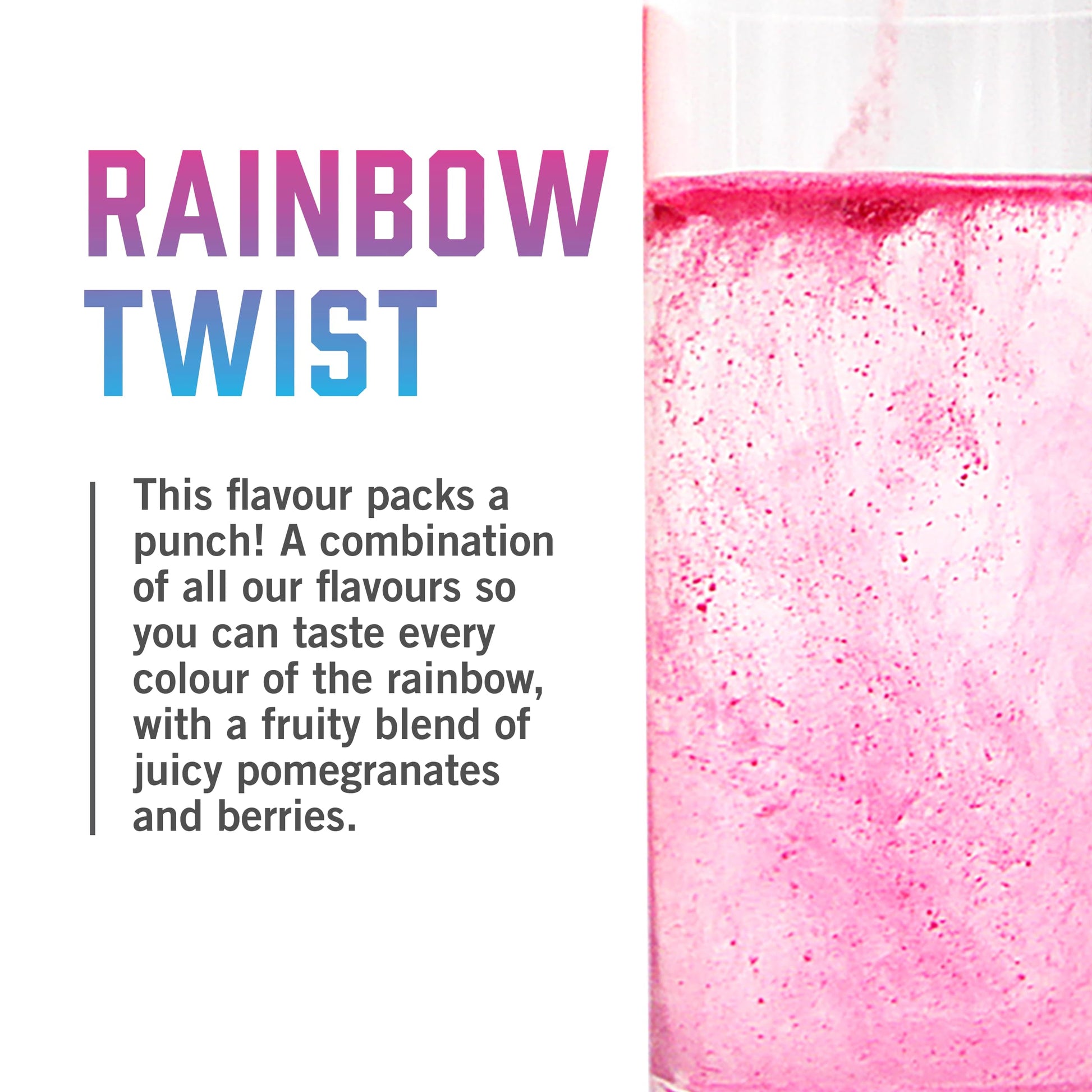 BioSteel Electrolyte Hydration Mix Powder, Zero Sugar, No Artificial Flavours, Rainbow Twist, 20 Serving Container