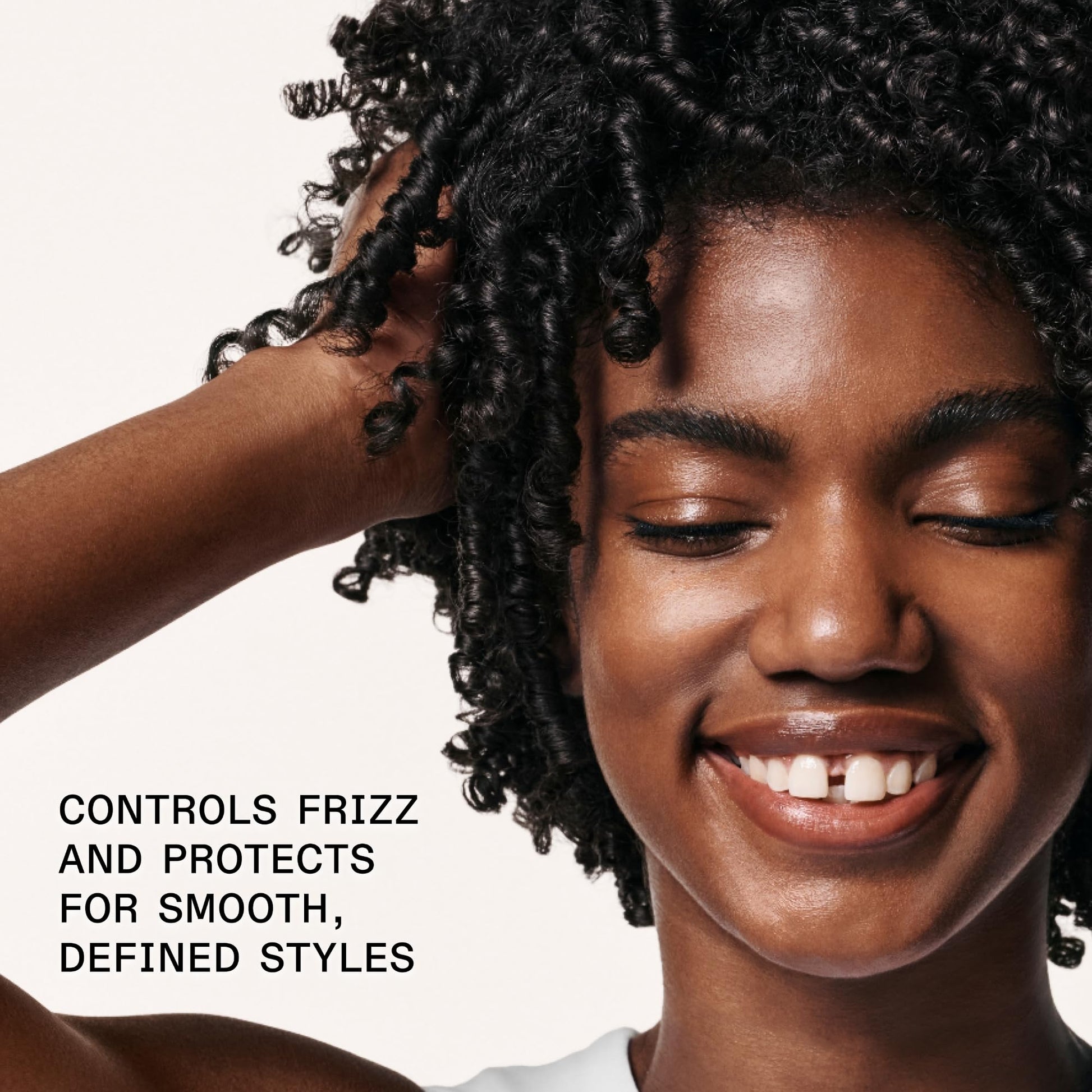 Olaplex N°.6 Bond Smoother: Leave-In Styling Treatment | Smooths, Conditions, & Strengthens | Frizz Control for Up to 72 Hours | For Coily, Curly, Straight, and Wavy, 100 mL / 3.3 Fl Oz - Available at All In One Marketplace Canada