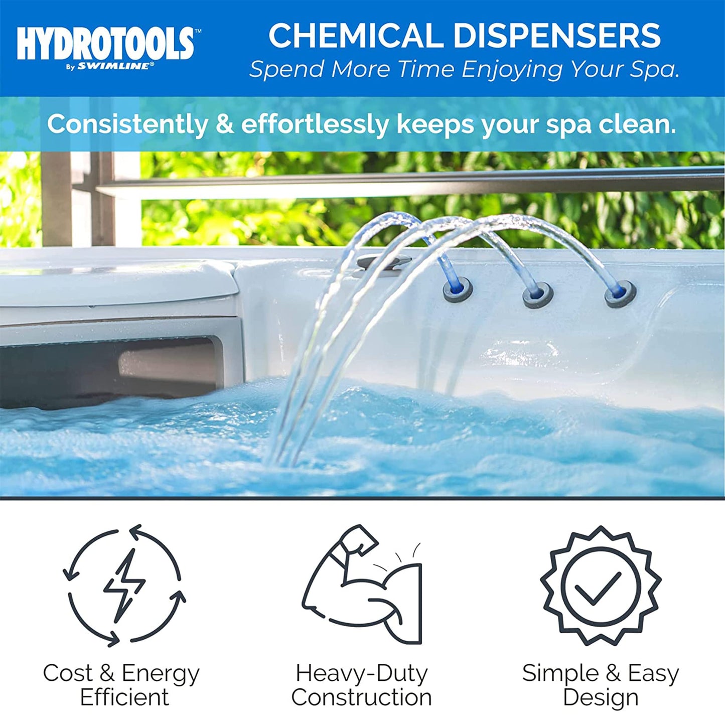 Solstice by International Leisure Products Hydro Tools 8725 Adjustable Floating Pool Dispenser