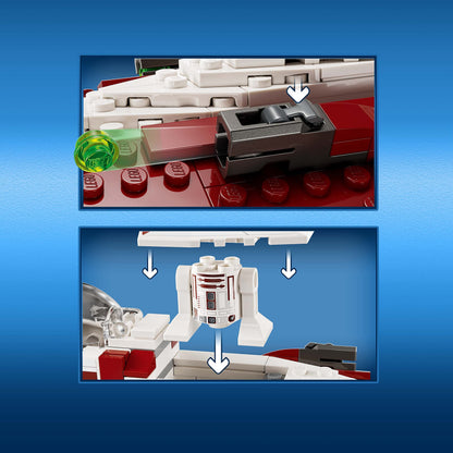LEGO Star Wars OBI-Wan Kenobi's Jedi Starfighter 75333 Building Toy Set - Features Minifigures, Lightsaber, Clone Starship from Attack of The Clones, Great Gift for Kids, Boys, and Girls Ages 7+ 🍁 All In One Marketplace Canada