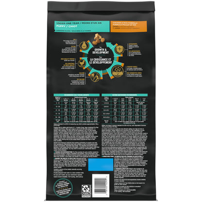 Purina Pro Plan Dry Puppy Food, Development Shredded Blend Chicken & Rice - 2.72 kg Bag (1 Pack)