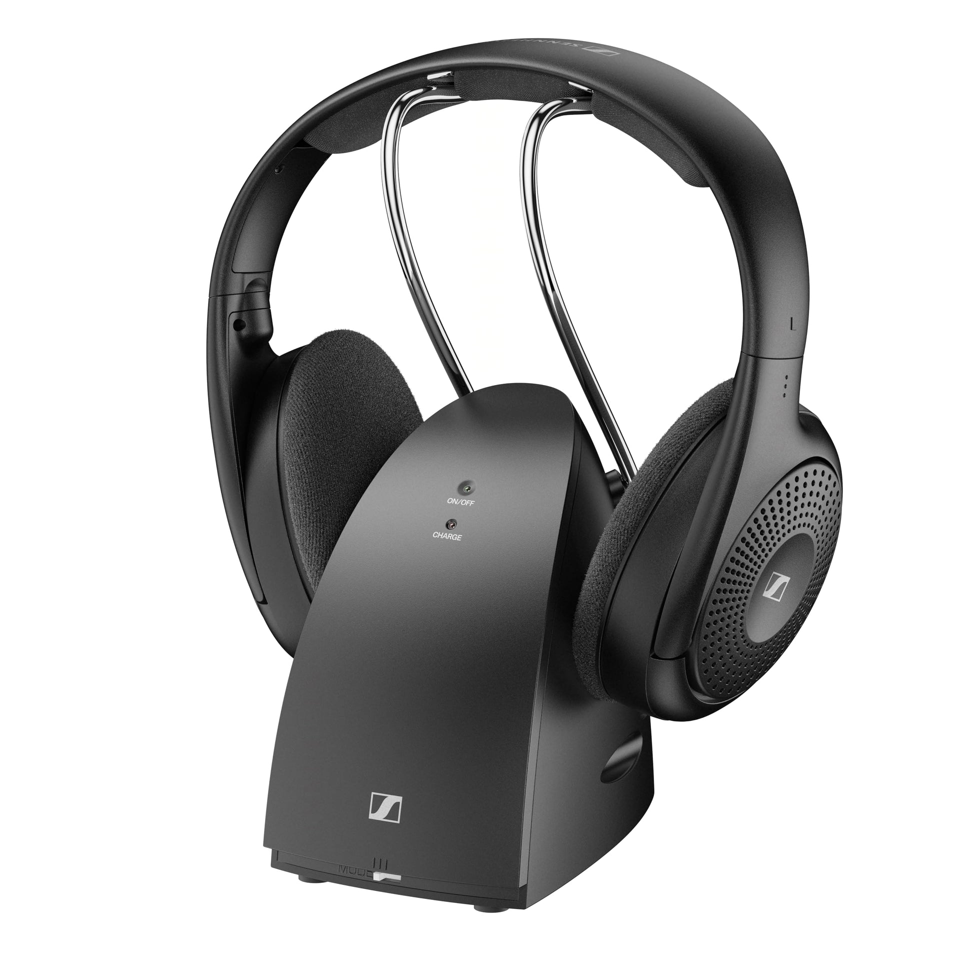 Sennheiser RS 120-W On-Ear Wireless Headphones, Transmitter/Charger Combo Sennheiser