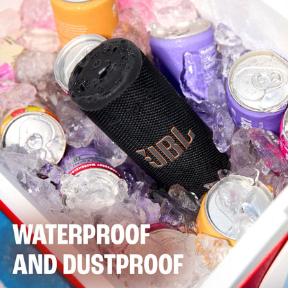 JBL Grip - Compact Bluetooth Speaker with Bold JBL Pro Sound and Ambient Light, up to 14 Hours of Playtime, Water, Dust and Drop-Proof (IP68), & Multi-Speaker Connection with Auracast (Black)