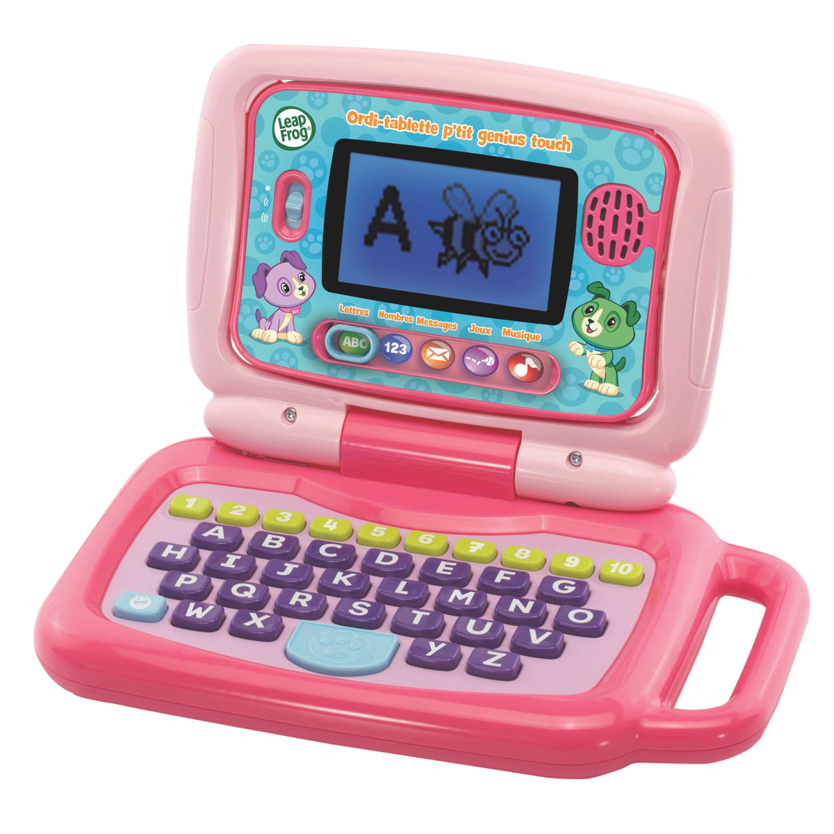 Leapfrog 2-in-1 LeapTop Touch Pink (French Version)