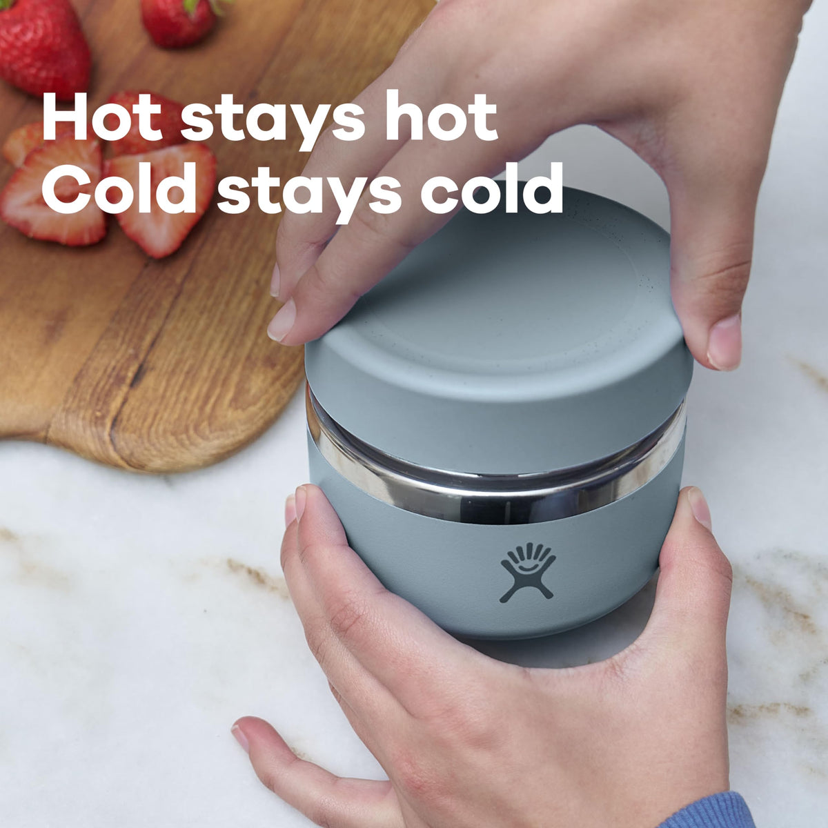 Hydroflask 28 OZ INSULATED FOOD JAR SHALE GRAY