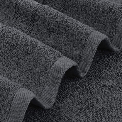 Utopia Towels 4 Pack Premium Bath Towels Set, 27 by 54 Inches, 100% Ring Spun Cotton 600GSM, Lightweight and Highly Absorbent Quick Drying Towels, Perfect for Daily Use, Grey - Available at All In One Marketplace Canada