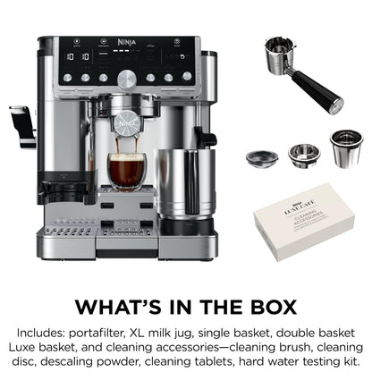 Ninja Luxe Café Pro Series, Espresso, Cold Brew, Hot Water, ES701C Ninja