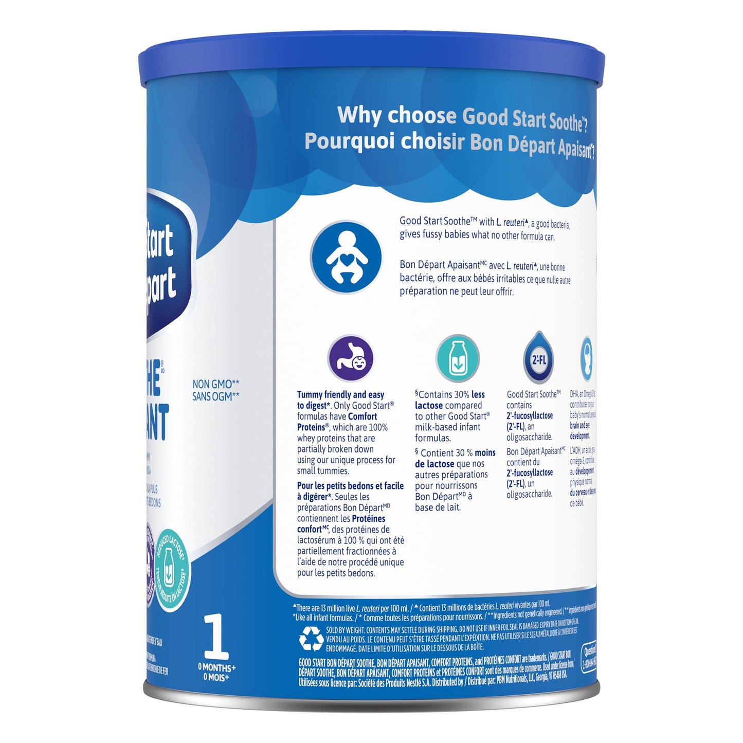 GOOD START SOOTHE Baby Formula, Powder, 0+ months, 942 g, Packaging May Vary - Available at All In One Marketplace Canada