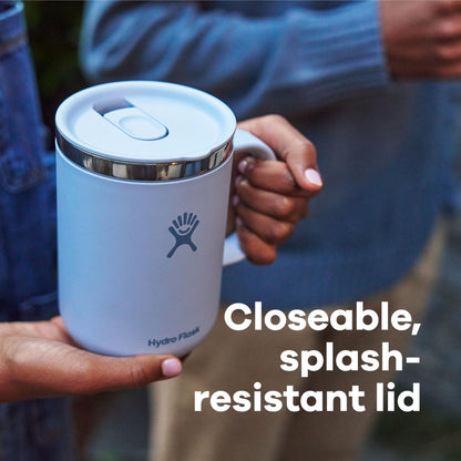 Hydro Flask 12 Oz Stainless Steel Insulated Mug with Leak Resistant Press-in Lid, Trillium