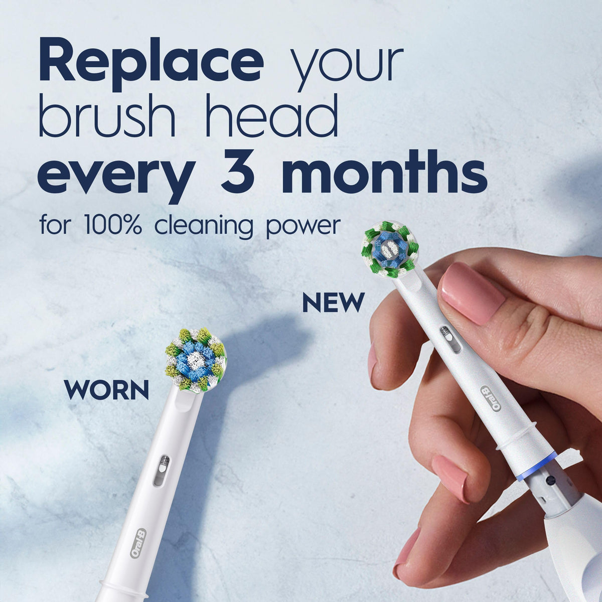 Oral B Pro Clean Battery Toothbrush, Deep Clean - White, 1 Toothbrush, 1 Brush Head, Built-in Timer and batteries included