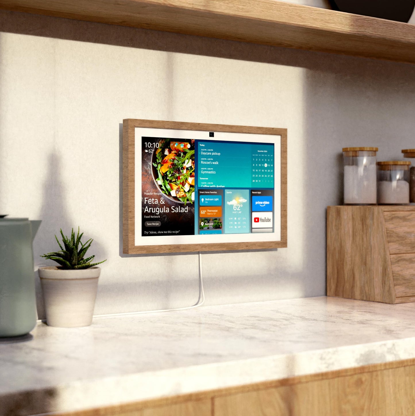 Made for Amazon Frame for Echo Show 15 (Gen 2, 2024 Release)