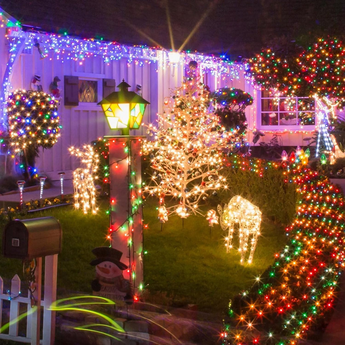 Joomer Color Changing Christmas Lights, 100FT 300LED Plugin Connectable 🍁 All In One Marketplace Canada