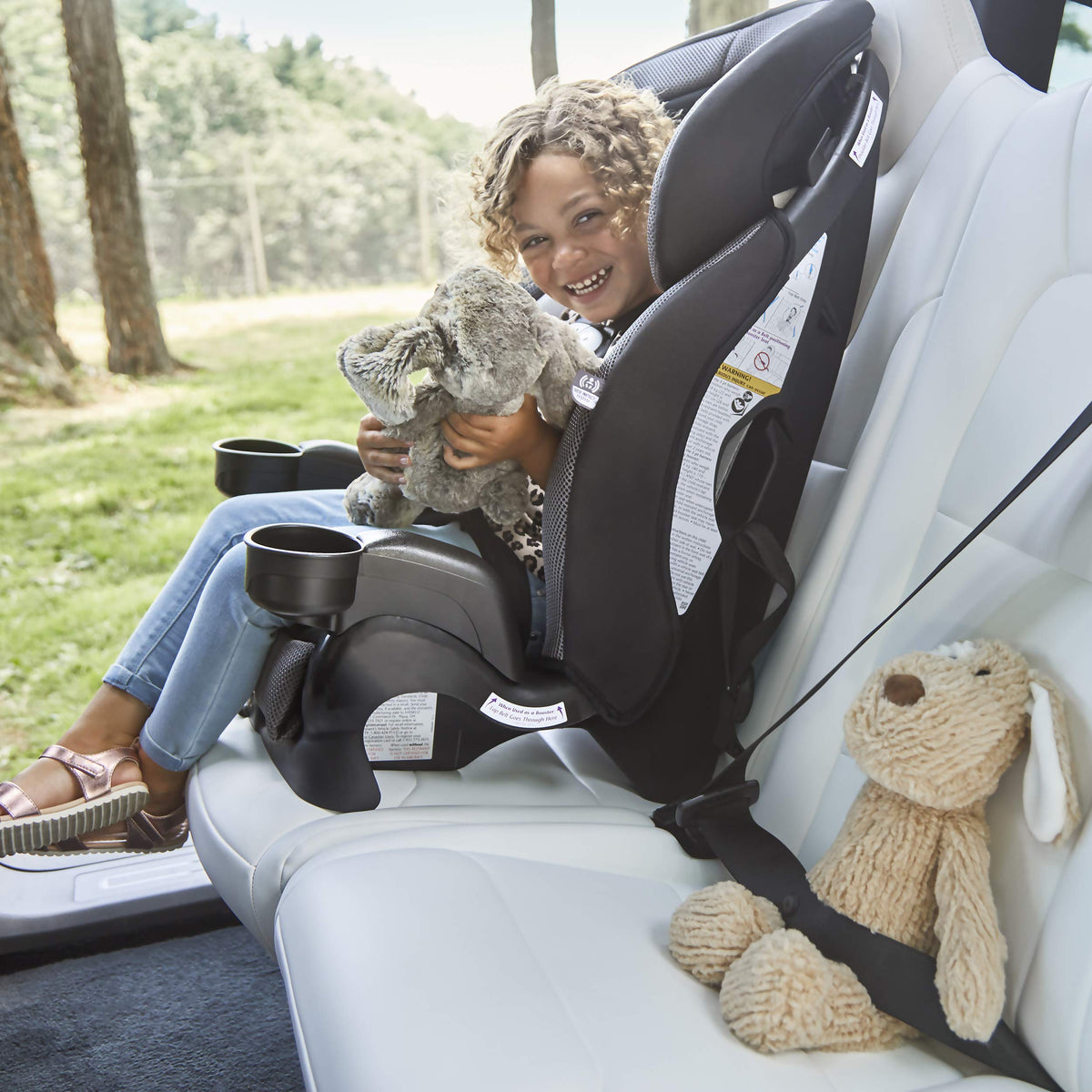 Evenflo 30712360C Chase Plus 2-In-1 Booster Car Seat (Geneva)