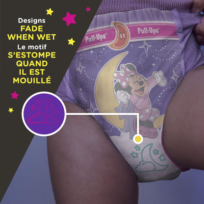 Girls Potty Training Underwear, Easy Open Training Pants 2T-3T, Pull-Ups Night-Time for Toddlers, 68 ct, Giga Pack