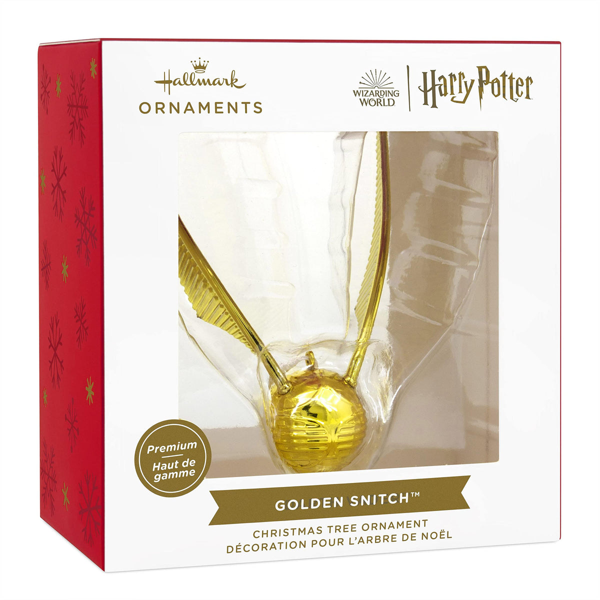 Hallmark Harry Potter Golden Snitch Christmas Ornament, Metal 🍁 All In One Marketplace Canada