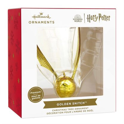 Hallmark Harry Potter Golden Snitch Christmas Ornament, Metal 🍁 All In One Marketplace Canada