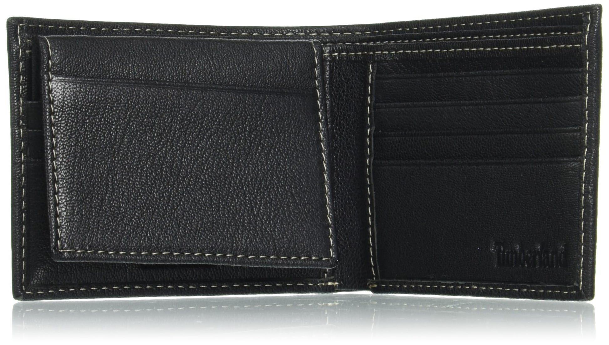 Timberland Men's Leather RFID Blocking Passcase Security Wallet, Black, One Size - Available at All In One Marketplace Canada