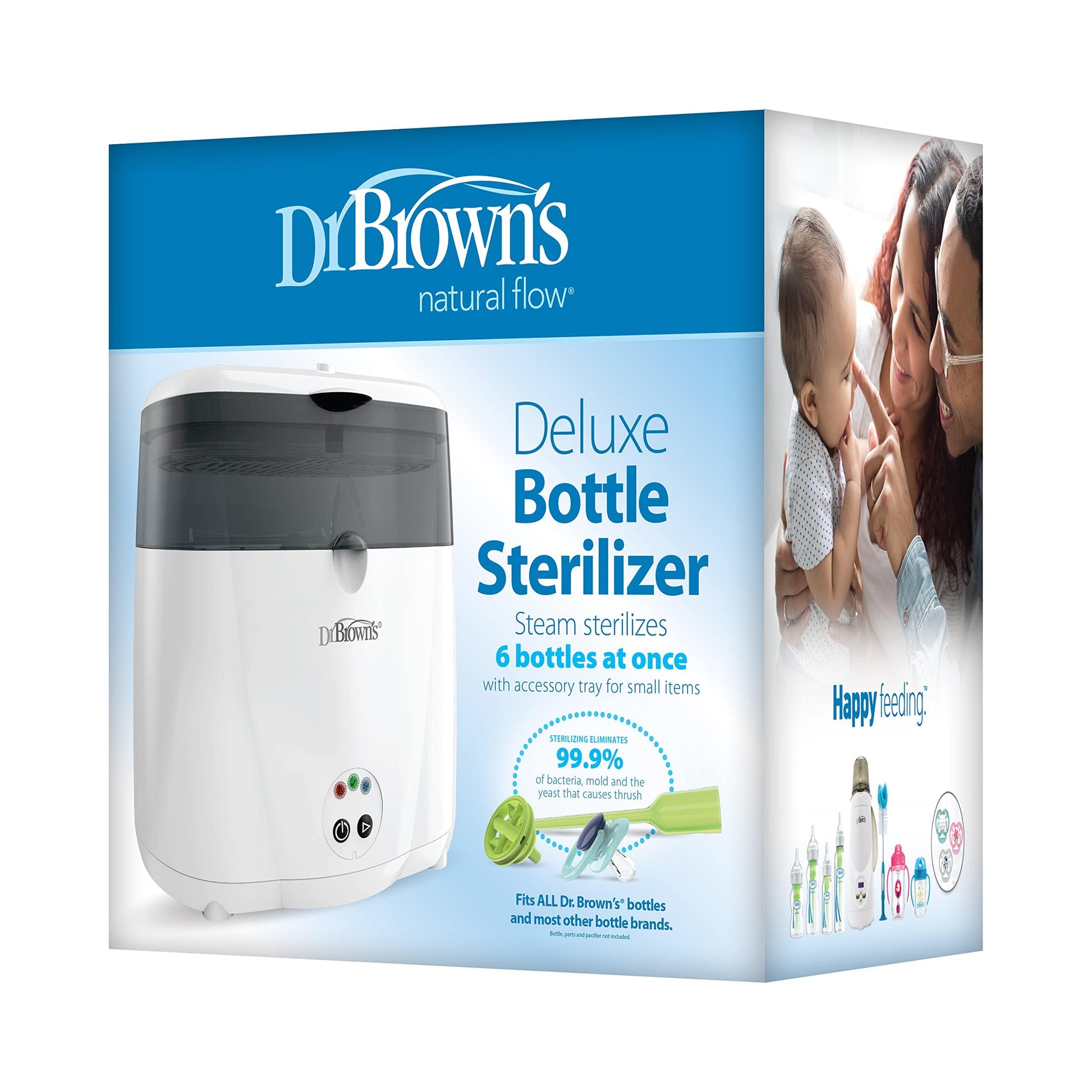 Dr. Brown's Deluxe Electric Sterilizer for Baby Bottles and Other Baby Essentials - Available at All In One Marketplace Canada