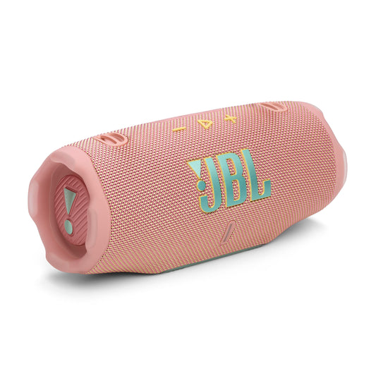 JBL Charge 6 - Portable Waterproof & Drop-Proof Bluetooth Speaker, Bold Pro Sound with AI Sound Boost, 28Hrs of Playtime, Built-in powerbank & Comes with a Sturdy/Removable Carrying Strap (Pink) 🍁 All In One Marketplace Canada