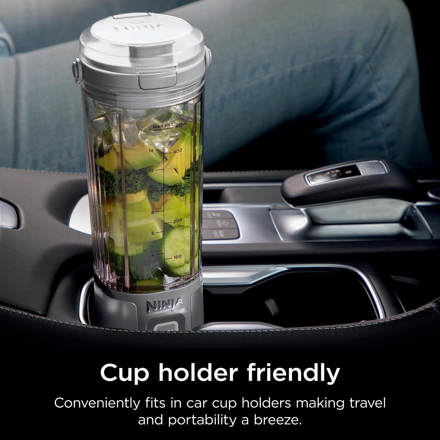 Ninja Blast Portable Blender, Cordless, 18oz. Vessel, Personal Blender for Shakes & Smoothies, BPA Free, Leakproof Lid, USB-C Rechargeable, White, BC151WHC (Canadian Version) 🍁 All In One Marketplace Canada