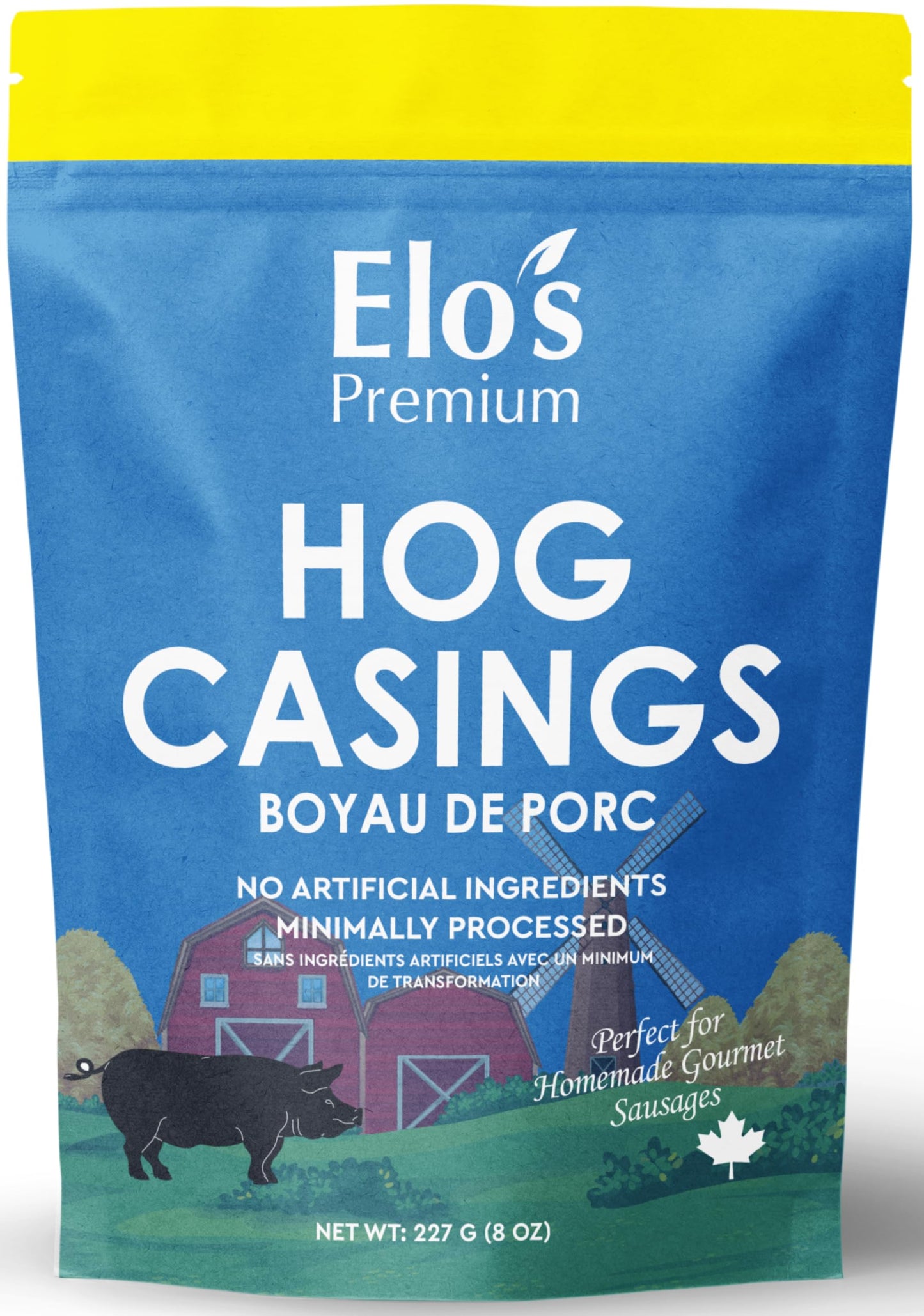 Natural Hog Casing (8oz 227g) | Canadian-Made Premium Sausage Casings