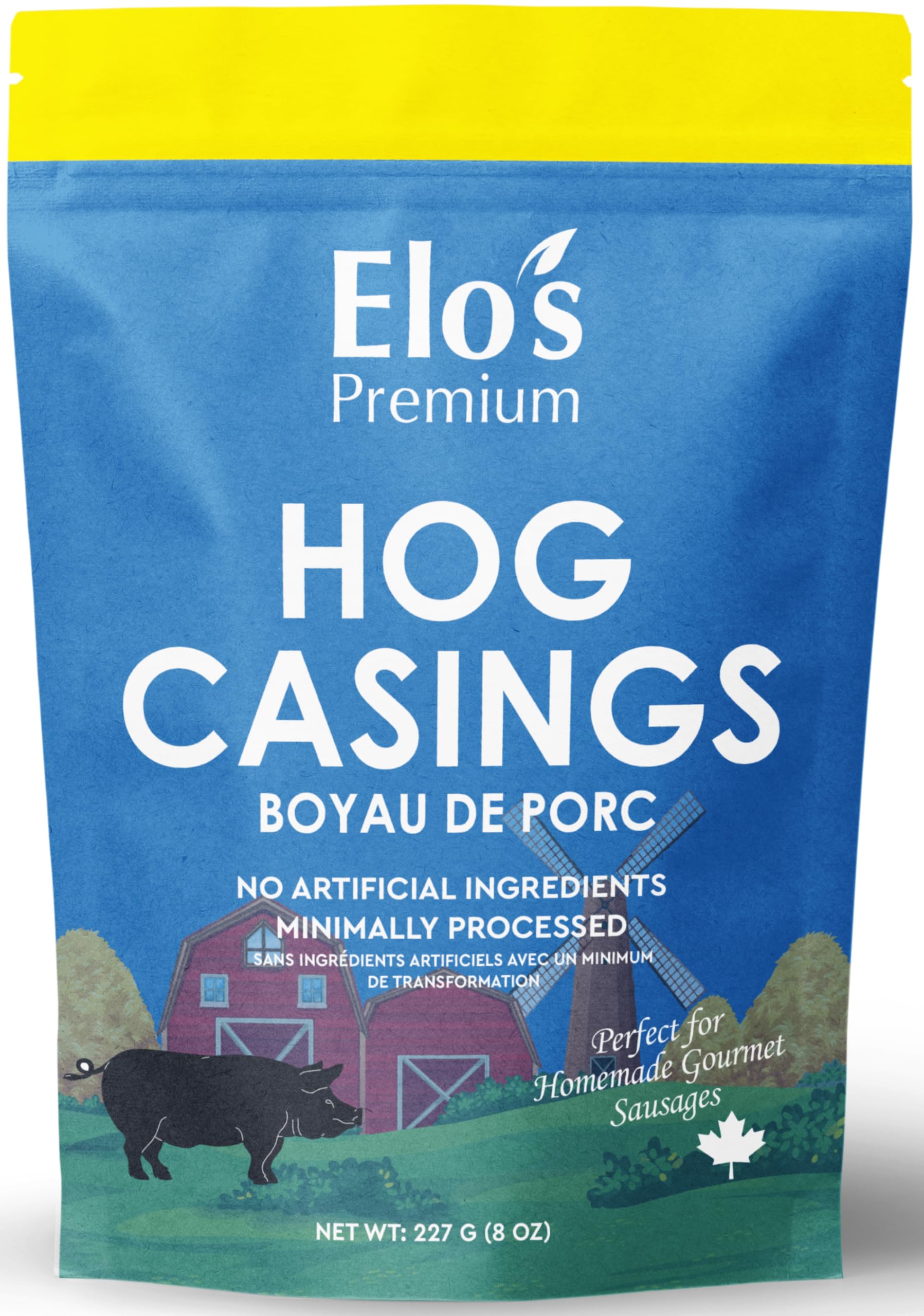 Natural Hog Casing (8oz 227g) | Canadian-Made Premium Sausage Casings