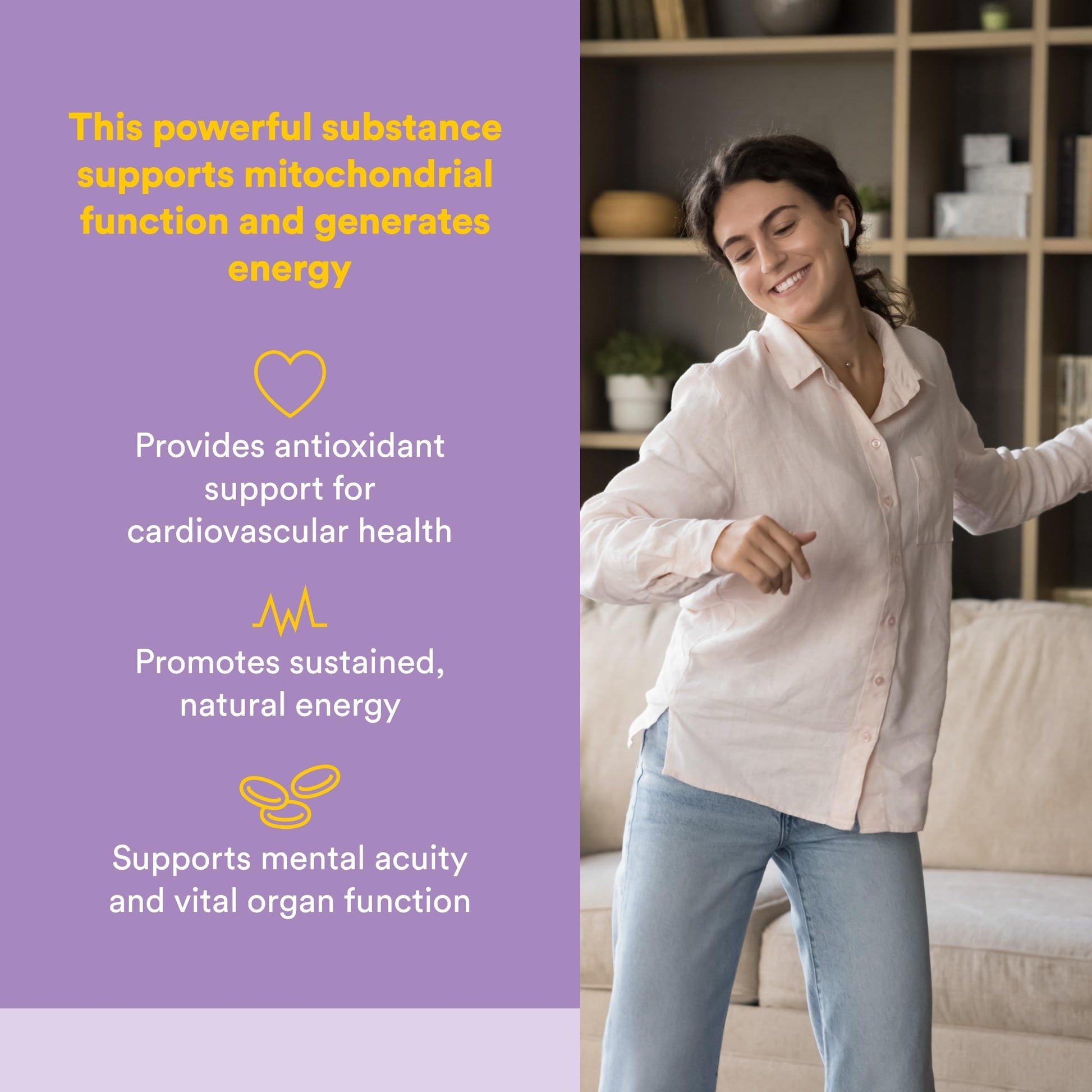 Natural Factors - Ubiquinol Active CoQ10 200mg, 60 Softgels - Available at All In One Marketplace Canada