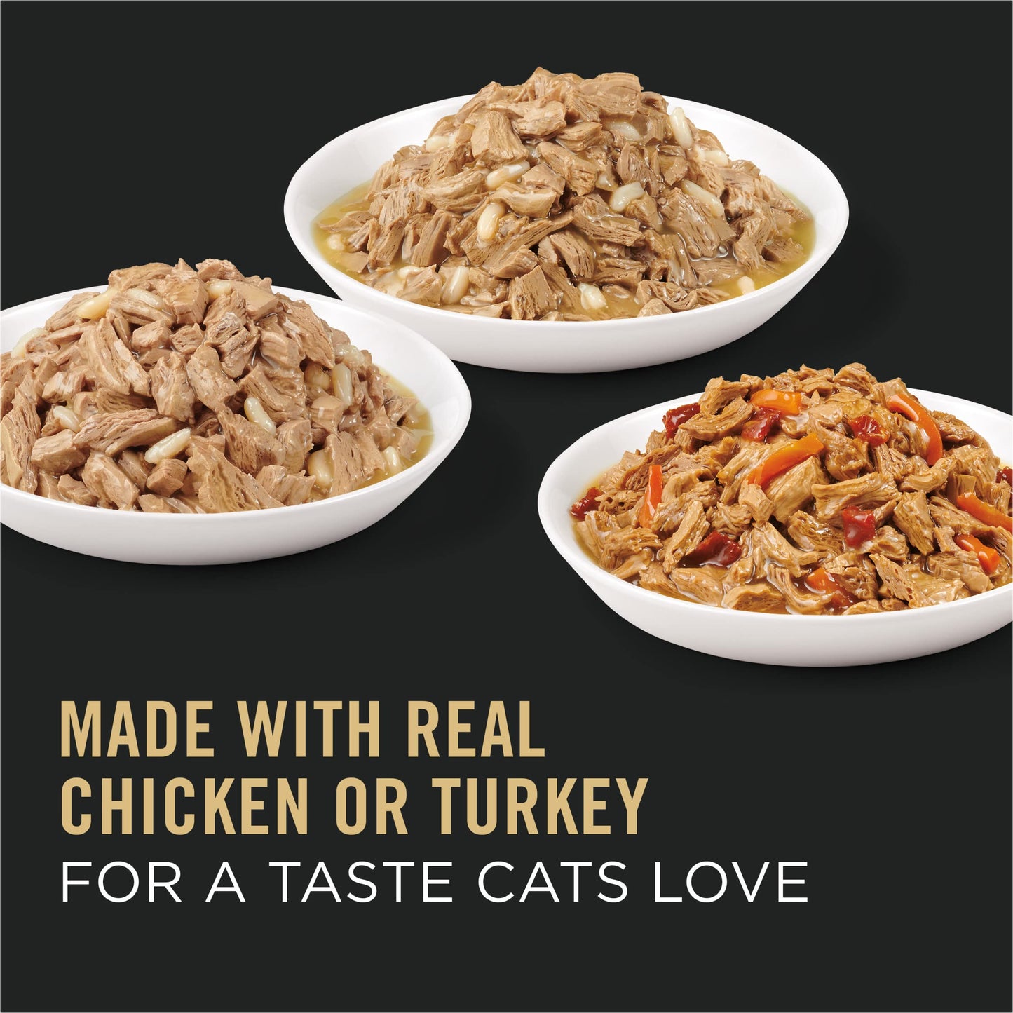 Purina Pro Plan 24 Count Wet Cat Adult Chicken & Turkey Entrees Variety Pack, 3 oz