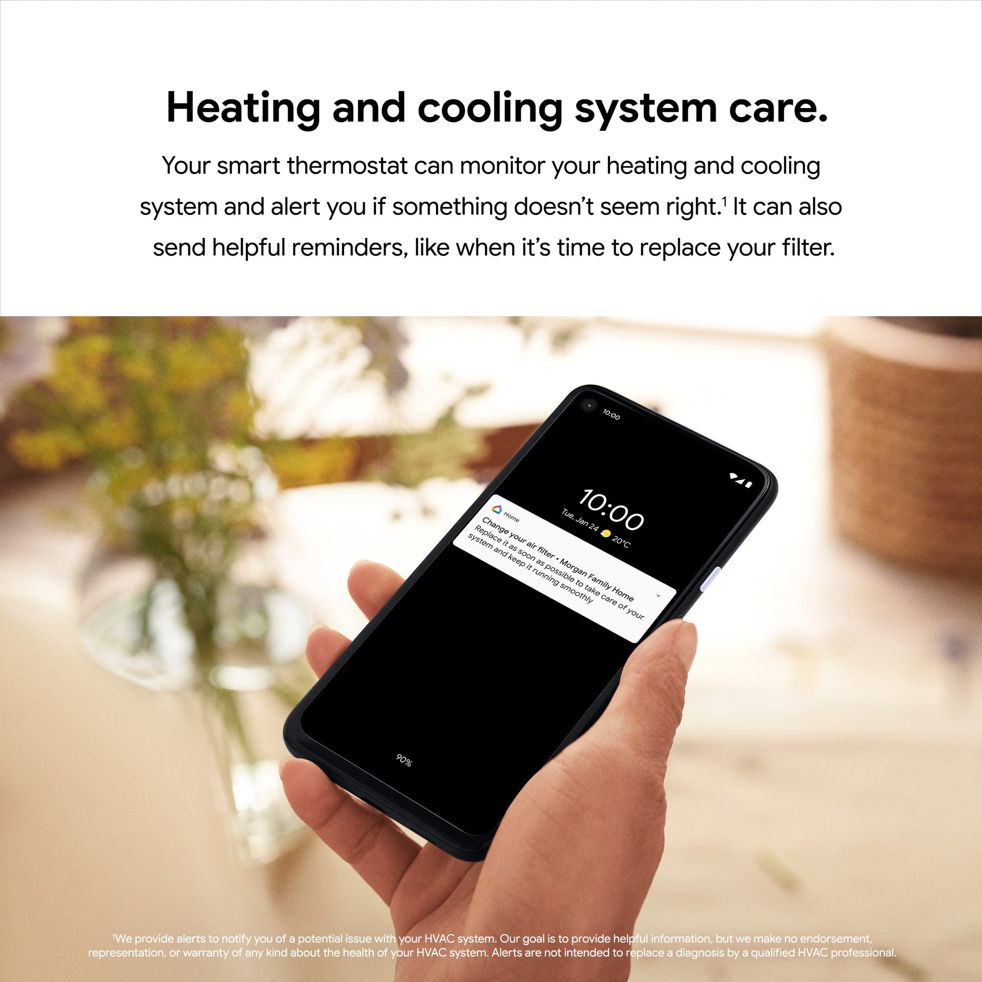 Google Nest Thermostat - Fog Google