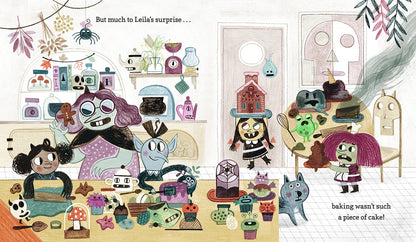 Leila, la sorcière parfaite : (Un livre d'images d'Halloween mettant en scène les aventures culinaires d'une petite sorcière - Pour les tout-petits, les enfants d'âge préscolaire et les enfants de 2 à 5 ans)