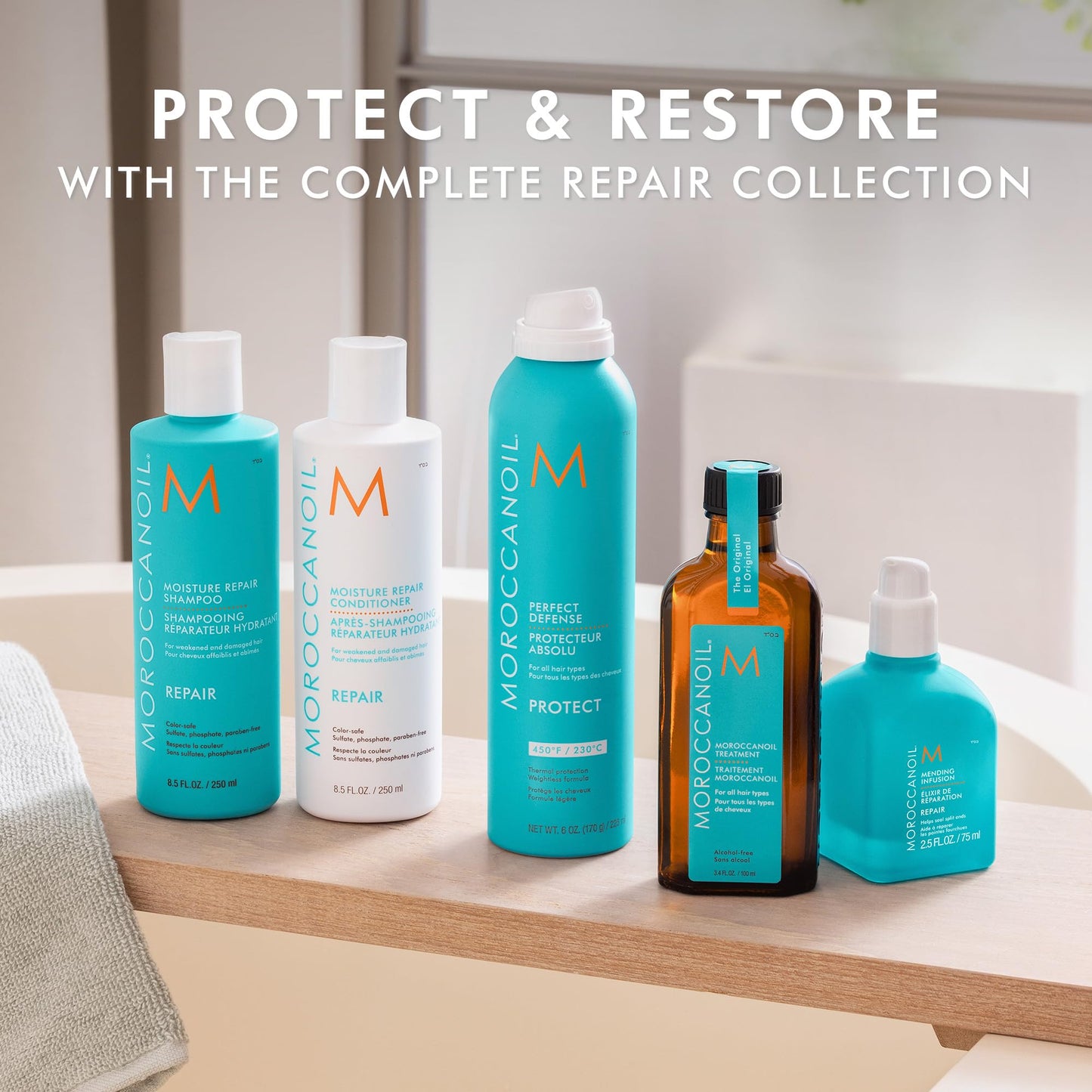 Moroccanoil Perfect Defense Heat Protectant, Travel Size