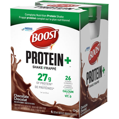 Boost Protein+ Chocolate Meal Replacement Shake, 12-Pack