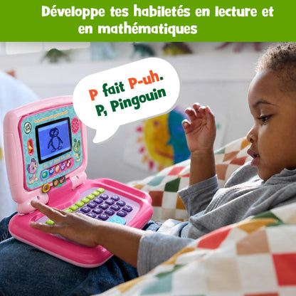 Leapfrog 2-in-1 LeapTop Touch Pink (French Version)