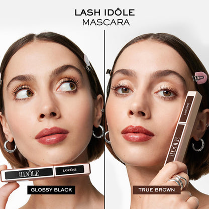 Lancôme Lash Idôle Lash-Lifting & Volumizing Mascara - Brown Mascara for Instant Volume, Length & Lift - Smudge Proof & Up To 24H Wear - Brown Lancôme